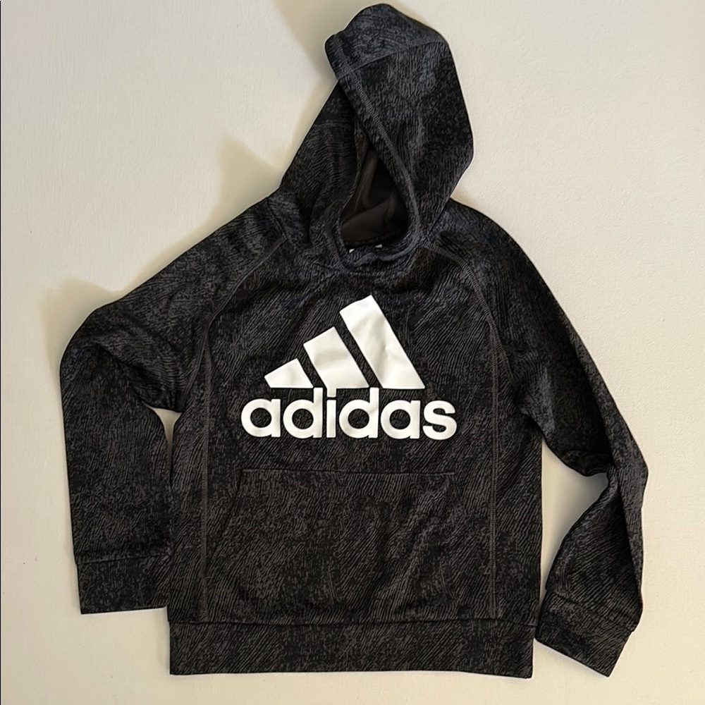 Adidas Kids Black Hoodie